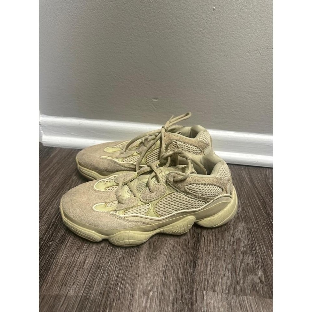 Adidas Yeezy 500 Super Moon Light Sneakers Shoes Size 6